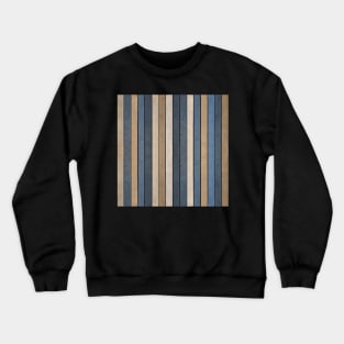 Rustic Paneling Crewneck Sweatshirt